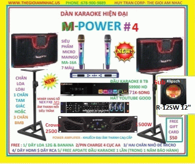 +    A-HOT 2021 Dàn Karaoke M-Power # 4